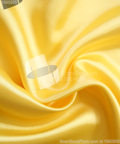 Image of Smooth elegant golden silk 