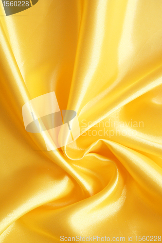 Image of Smooth elegant golden silk 