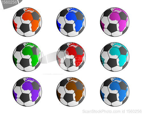 Image of Soccer balls