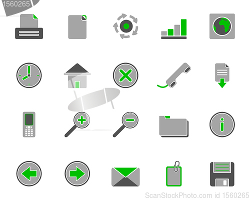 Image of Web icons