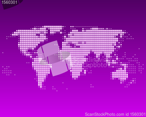 Image of World map