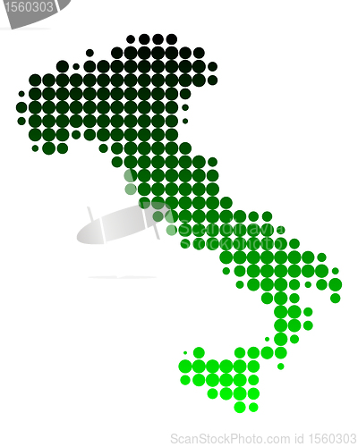 Image of Map of Italy