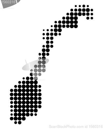 Image of Map of Norway