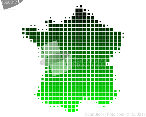 Image of Map of France