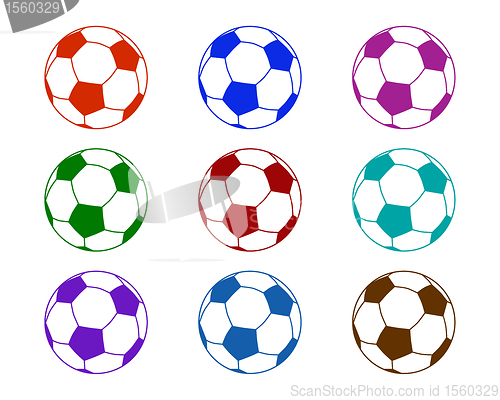 Image of Soccer balls