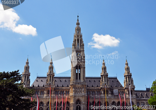 Image of Town hall (Rathaus) of Vienna