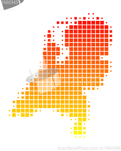 Image of Map of the Netherlands
