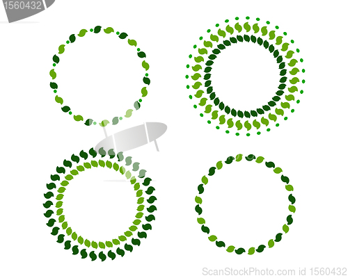 Image of Green wreaths