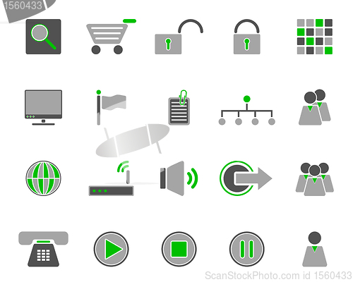 Image of Web icons
