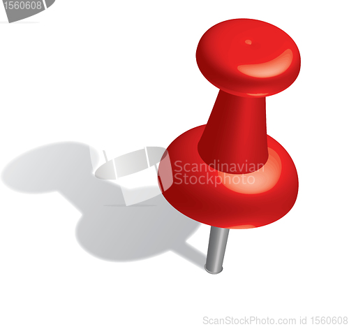 Image of Push pin 3d  