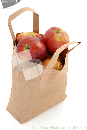 Image of Apples in a Bag