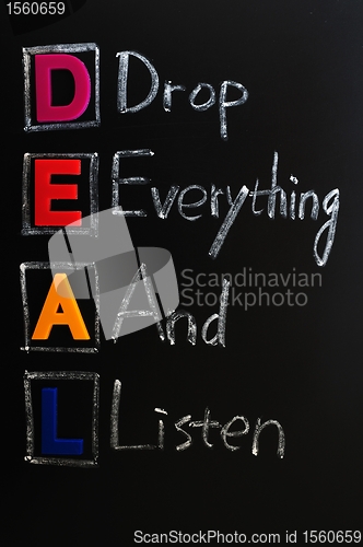 Image of DEAL acronym