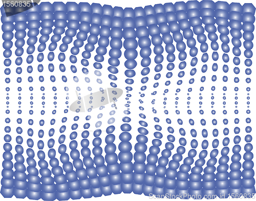 Image of vector blue abstract backgound