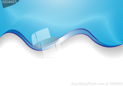 Image of vector blue background