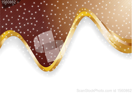 Image of vector background in chocolate color