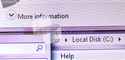 Image of Graphic on a computer