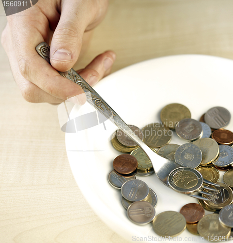 Image of Eating some coins