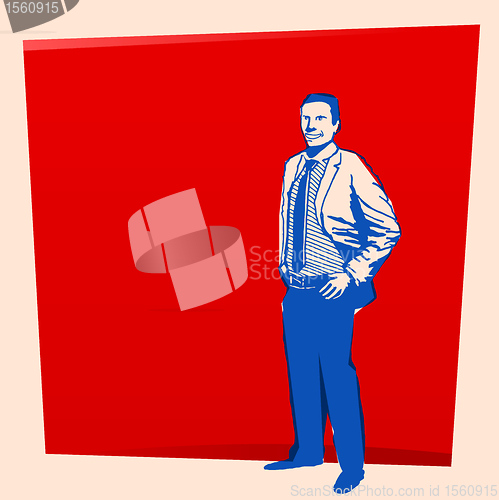 Image of Vintage Business Man