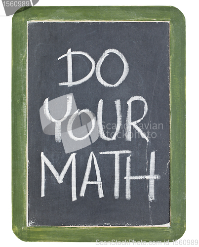 Image of Do your math