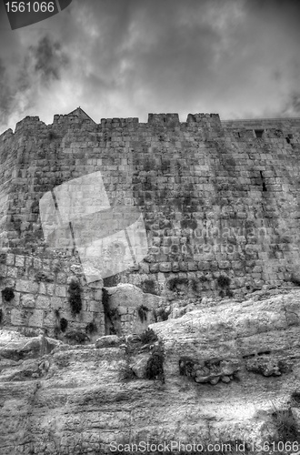 Image of jerusalem old city walls