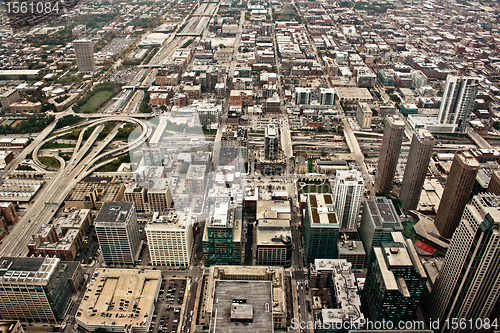 Image of Aerial view of Chicago