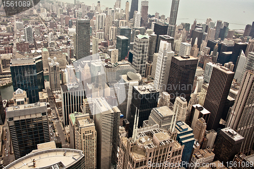 Image of Aerial view of Chicago