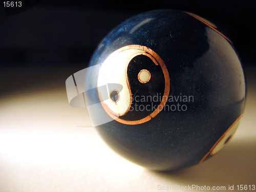 Image of Old yin yang ball