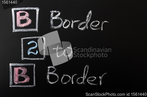 Image of Acronym of B2B - Border to Border