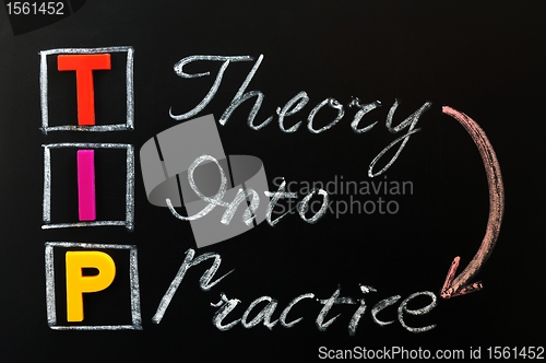 Image of Acronym of TIP - Theory into Practice