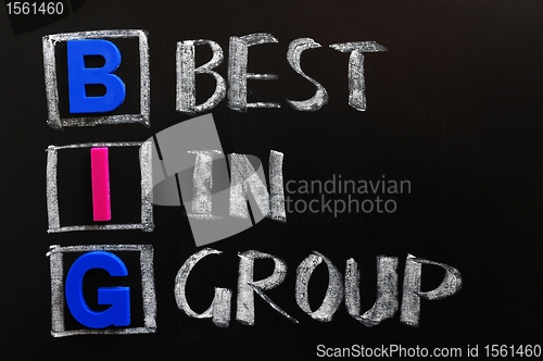 Image of Acronym of BIG - Best in Group