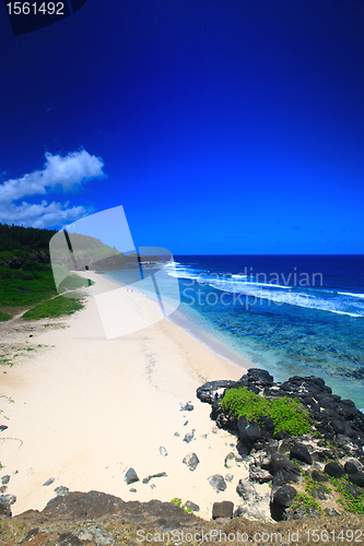 Image of Beautiful white sand tropical beach