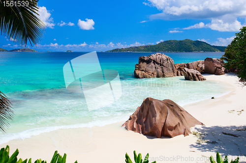 Image of Idyllic beach in Seychelles