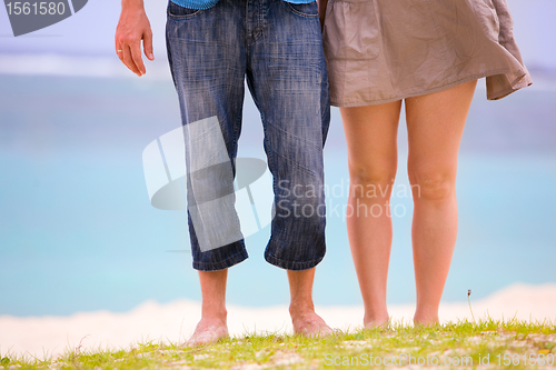 Image of Couple on the beach