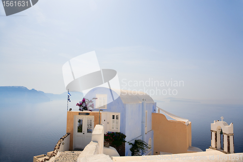 Image of Oia village Santorini