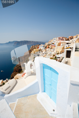 Image of Oia village Santorini