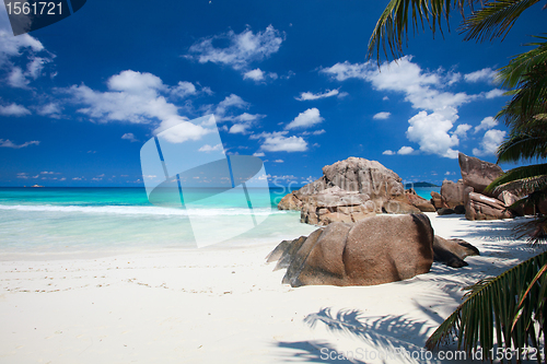 Image of Idyllic beach in Seychelles