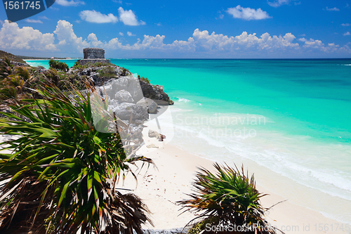 Image of Mayan ruins in Tulum