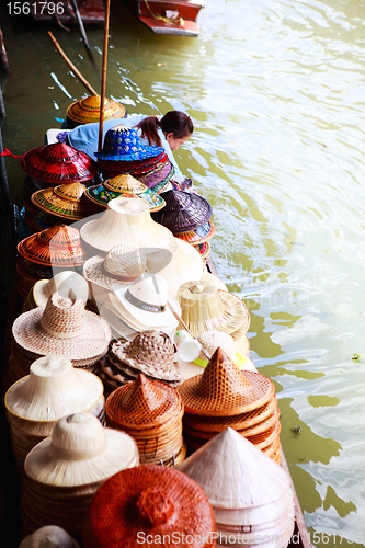 Image of Floating market scene