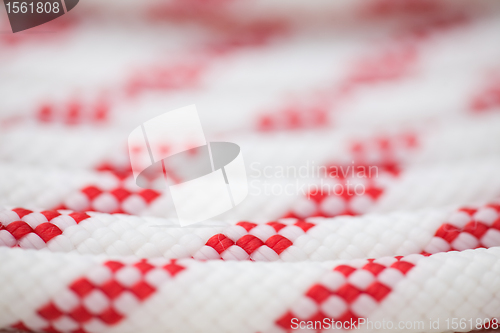 Image of Red And White Rope