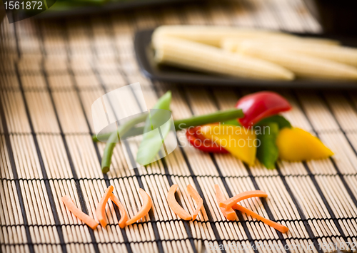 Image of Wok ingredients