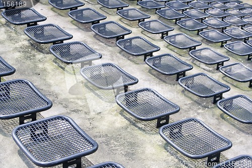 Image of Seats in a amphitheatre