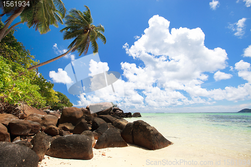 Image of Stunning beach in Seychelles