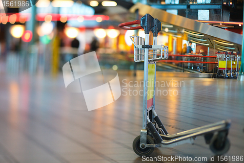 Image of Airport Luggage Cart