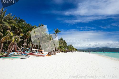 Image of Landscape of beautiful beach