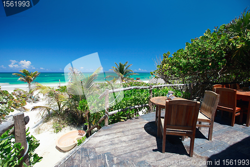 Image of Beautiful Caribbean beach