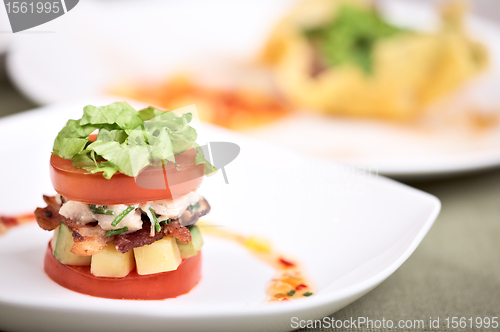 Image of Delicious salad or appetizer