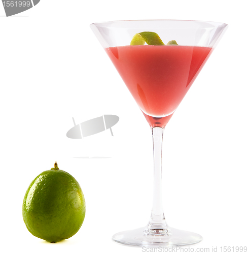 Image of Cosmopolitan Cocktail with Lime