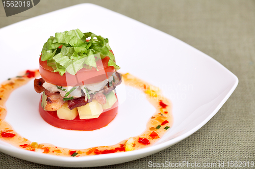 Image of Delicious salad or appetizer