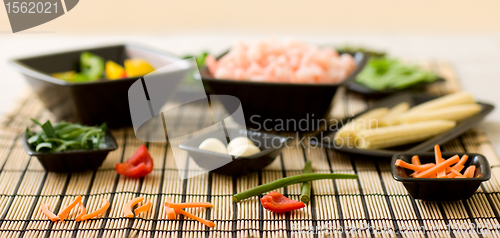 Image of Wok ingredients