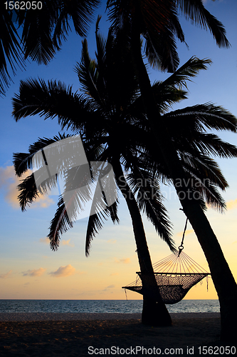 Image of Beautiful vacation sunset